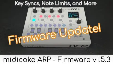 Midicake ARP — Firmware Update v1.5.3