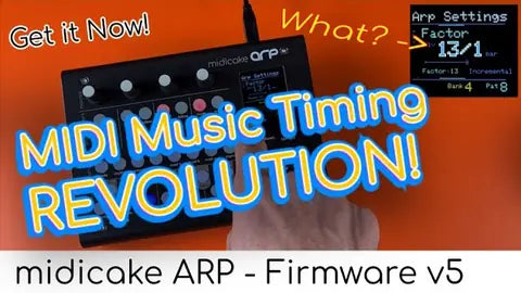 A REVOLUTION in MIDI Music Timing — FREE v5 Firmware